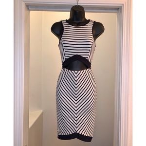 Black and white dress